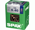 PLANA SPAX Z2 BRONCE L 100 UD.