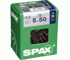 PLANA SPAX Z2 BRONCE L 75 UD.