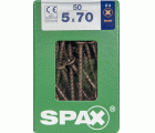 PLANA SPAX Z2 BRONCE L 50 UD.
