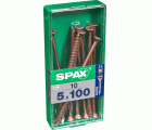 PLANA SPAX Z2 BRONCE M 10 UD.