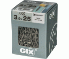 GIX A H2 ROSCA FINA FOSFATADO XL 600 UD.