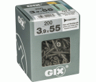 GIX A H2 ROSCA FINA FOSFATADO XL 200 UD.