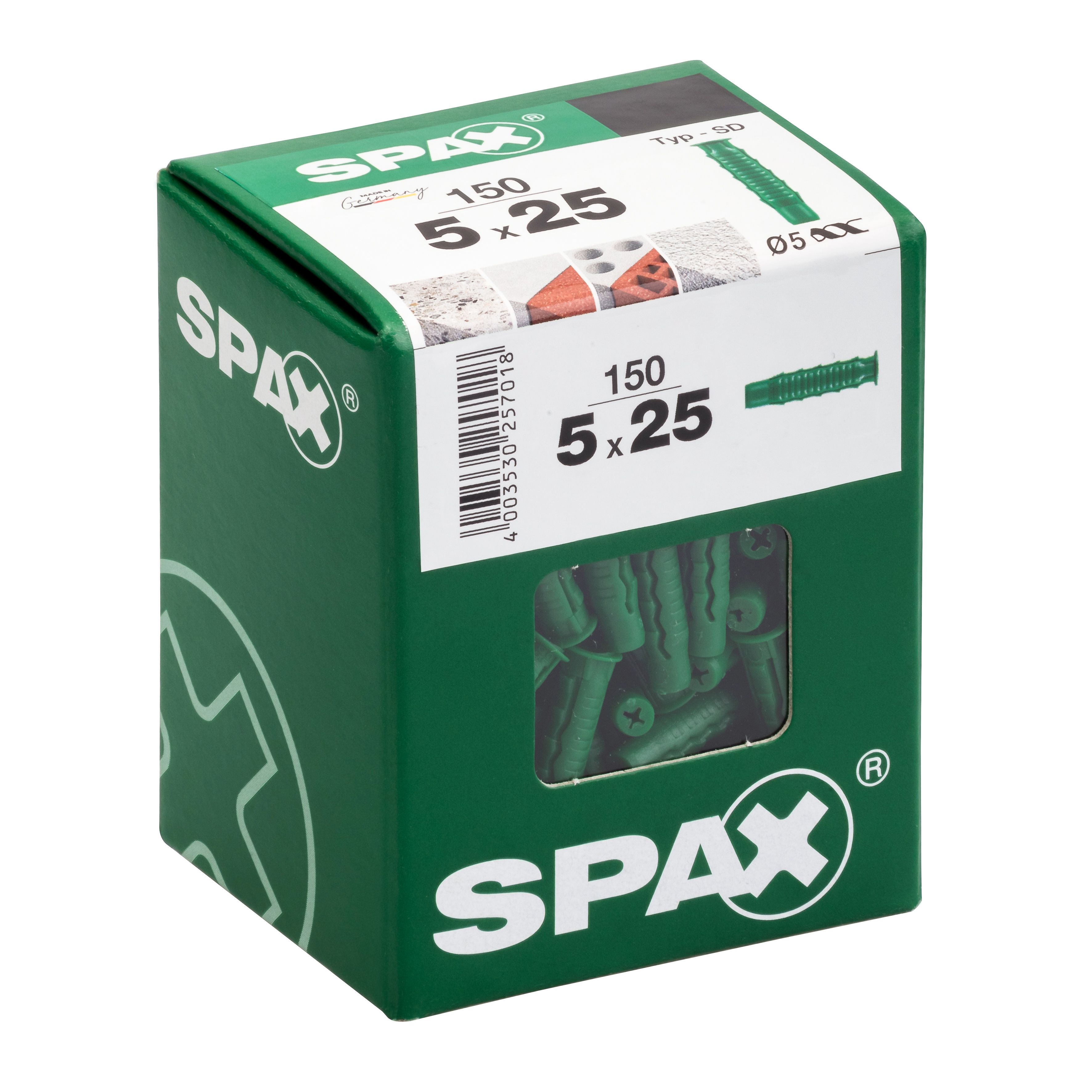 TACO SPAX TIPO SD L 150 UD.
