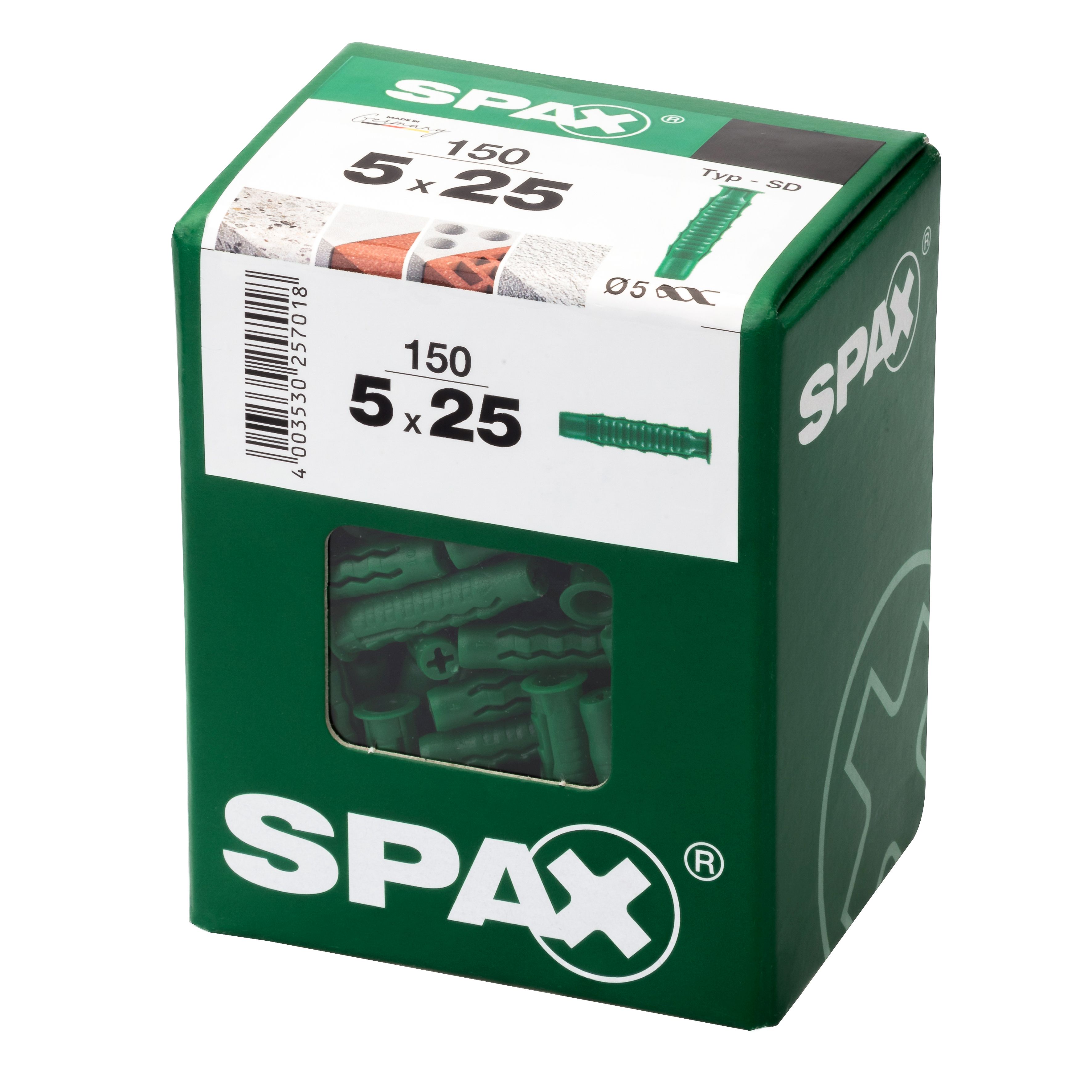 TACO SPAX TIPO SD L 150 UD.