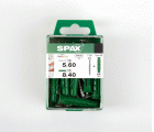 PLANA SPAX T-STAR PLUS T20 WIROX+ TACO SPAX TIPO SD M 10+10 UD.