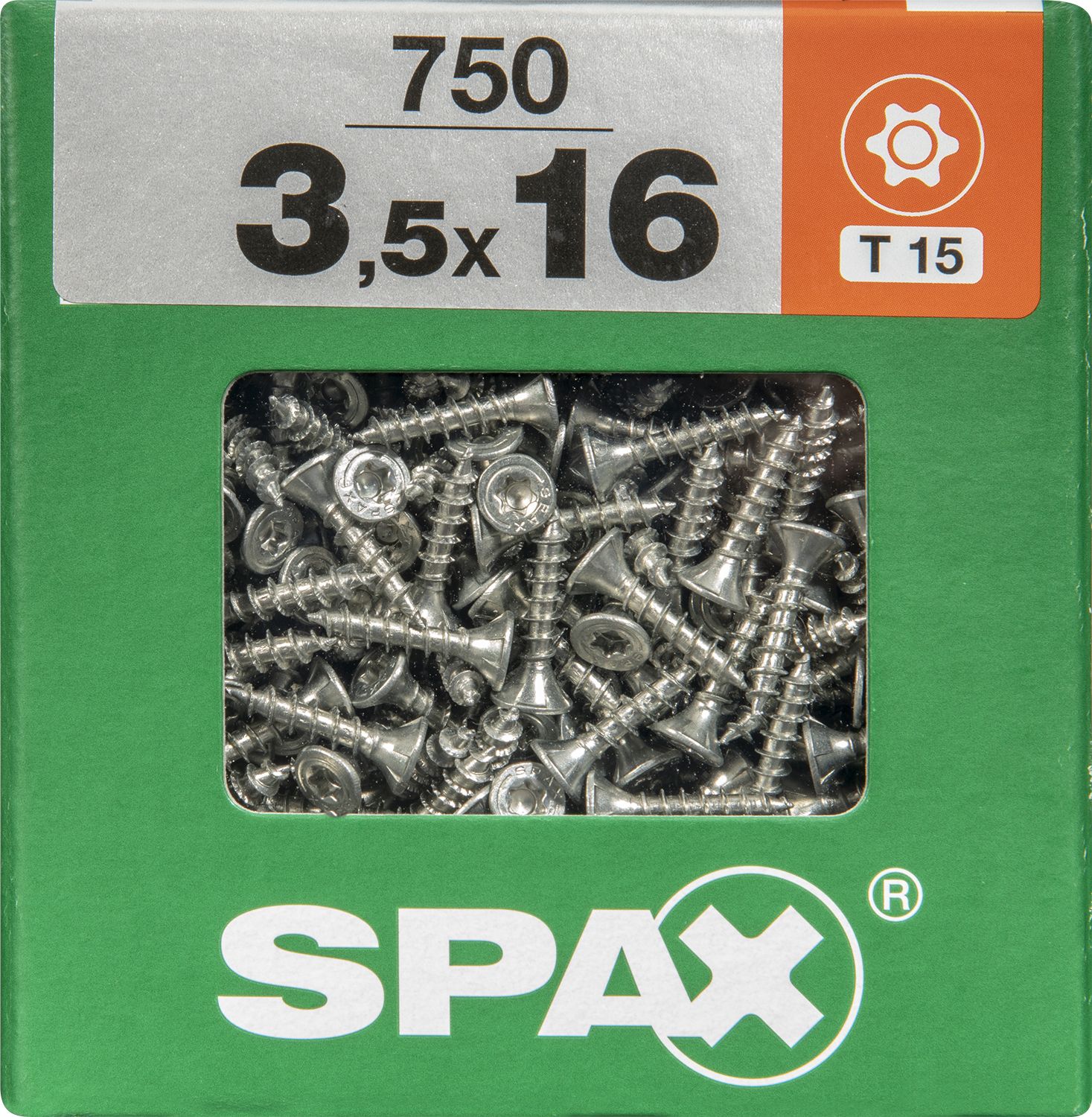 PLANA SPAX T-STAR PLUS T20 WIROX XXL 750 UD.