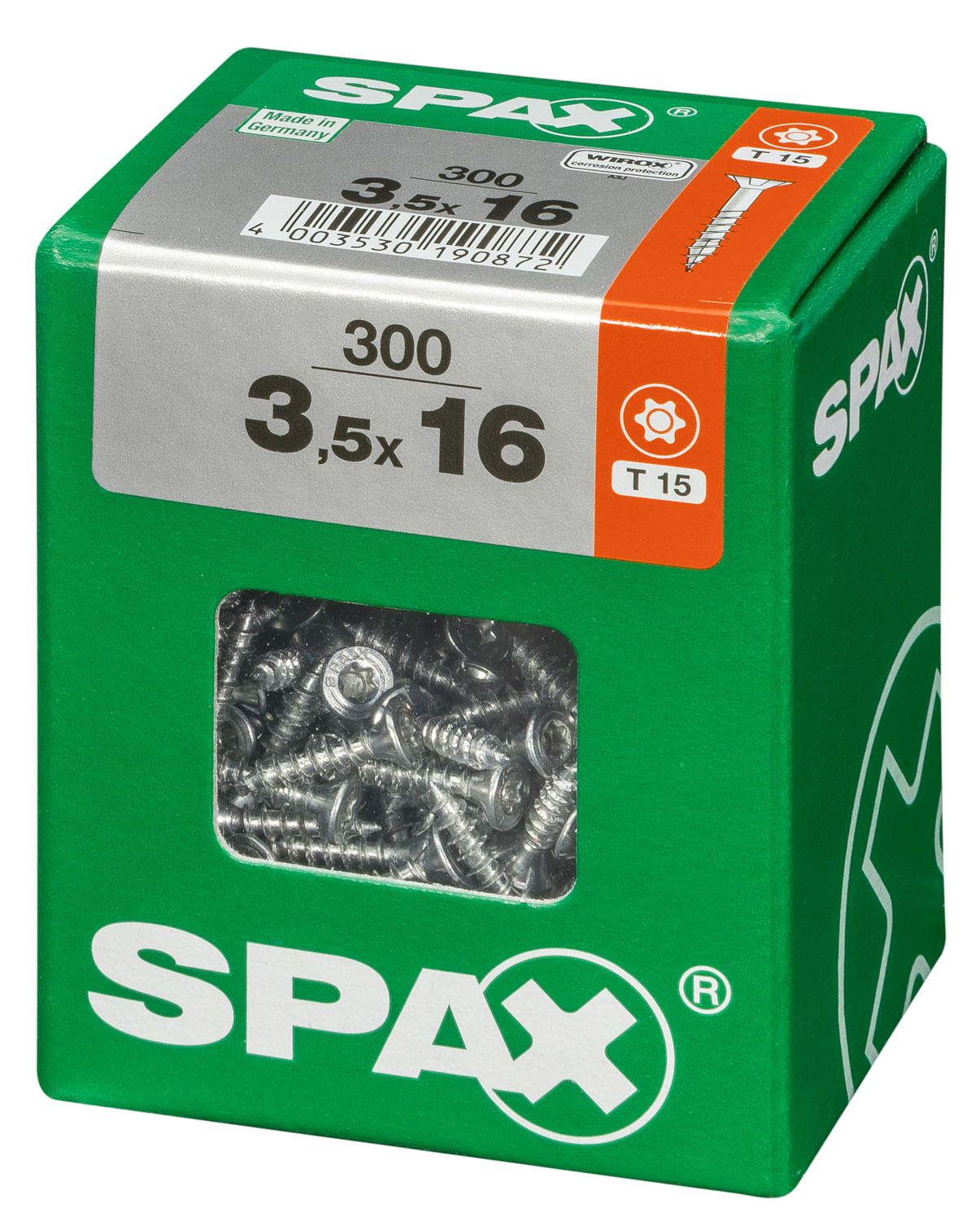 PLANA SPAX T-STAR PLUS T20 WIROX L 300 UD.