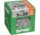 PLANA SPAX T-STAR PLUS T20 WIROX XXL 750 UD.