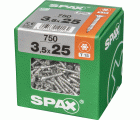 PLANA SPAX T-STAR PLUS T20 WIROX XXL 750 UD.