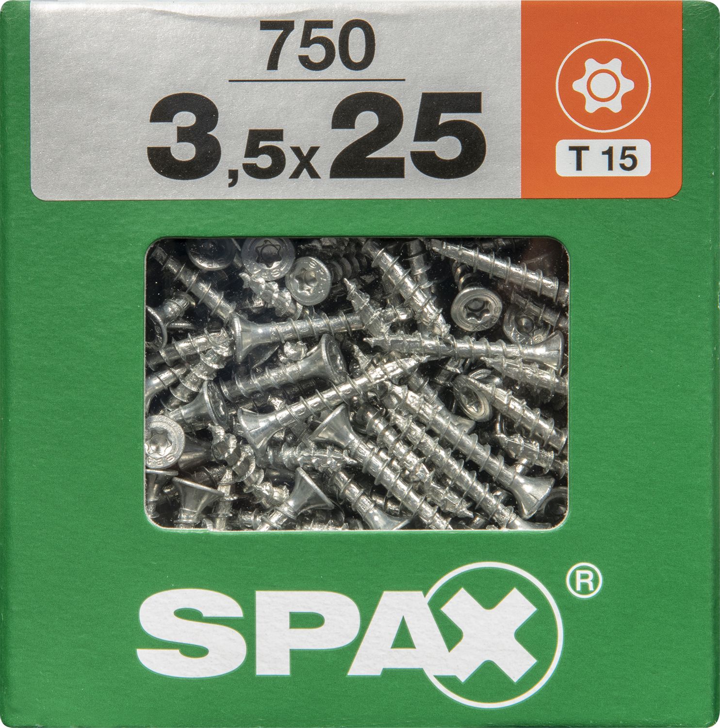 PLANA SPAX T-STAR PLUS T20 WIROX XXL 750 UD.