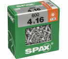 PLANA SPAX T-STAR PLUS T20 WIROX XXL 600 UD.
