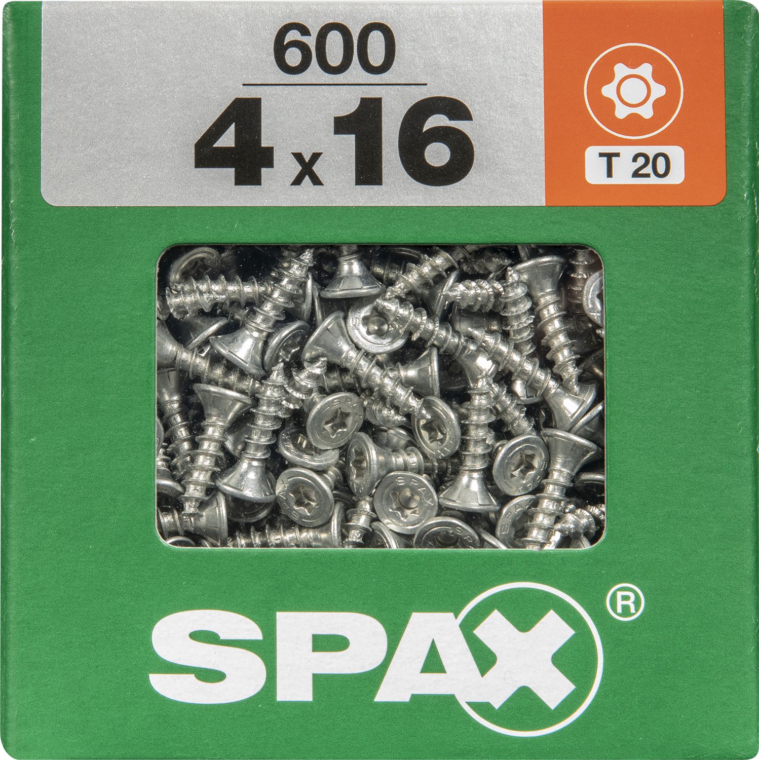 PLANA SPAX T-STAR PLUS T20 WIROX XXL 600 UD.