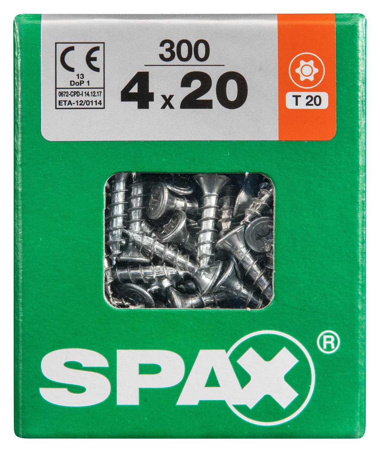 PLANA SPAX T-STAR PLUS T20 WIROX L 300 UD.