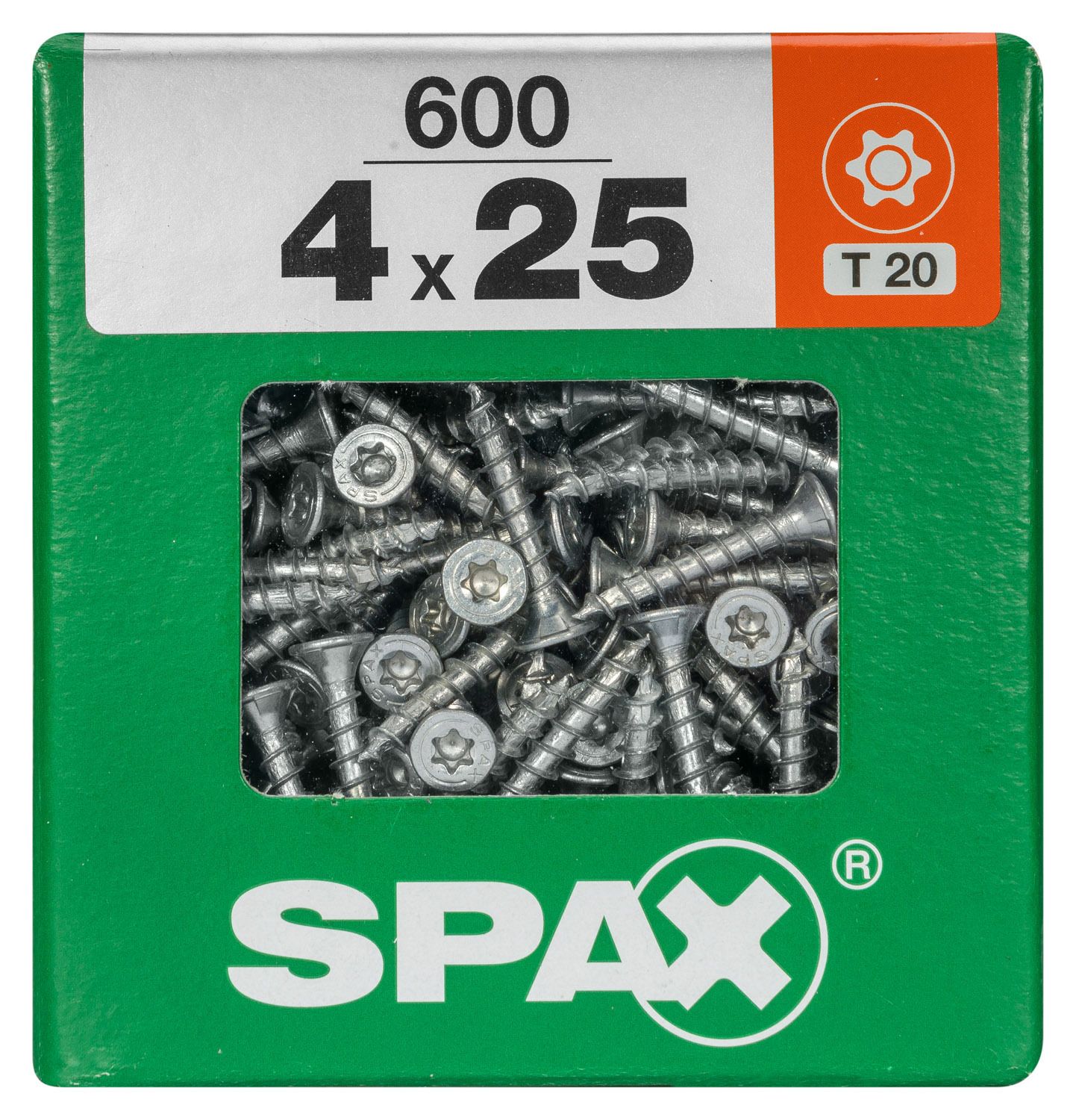 PLANA SPAX T-STAR PLUS T20 WIROX XXL 600 UD.