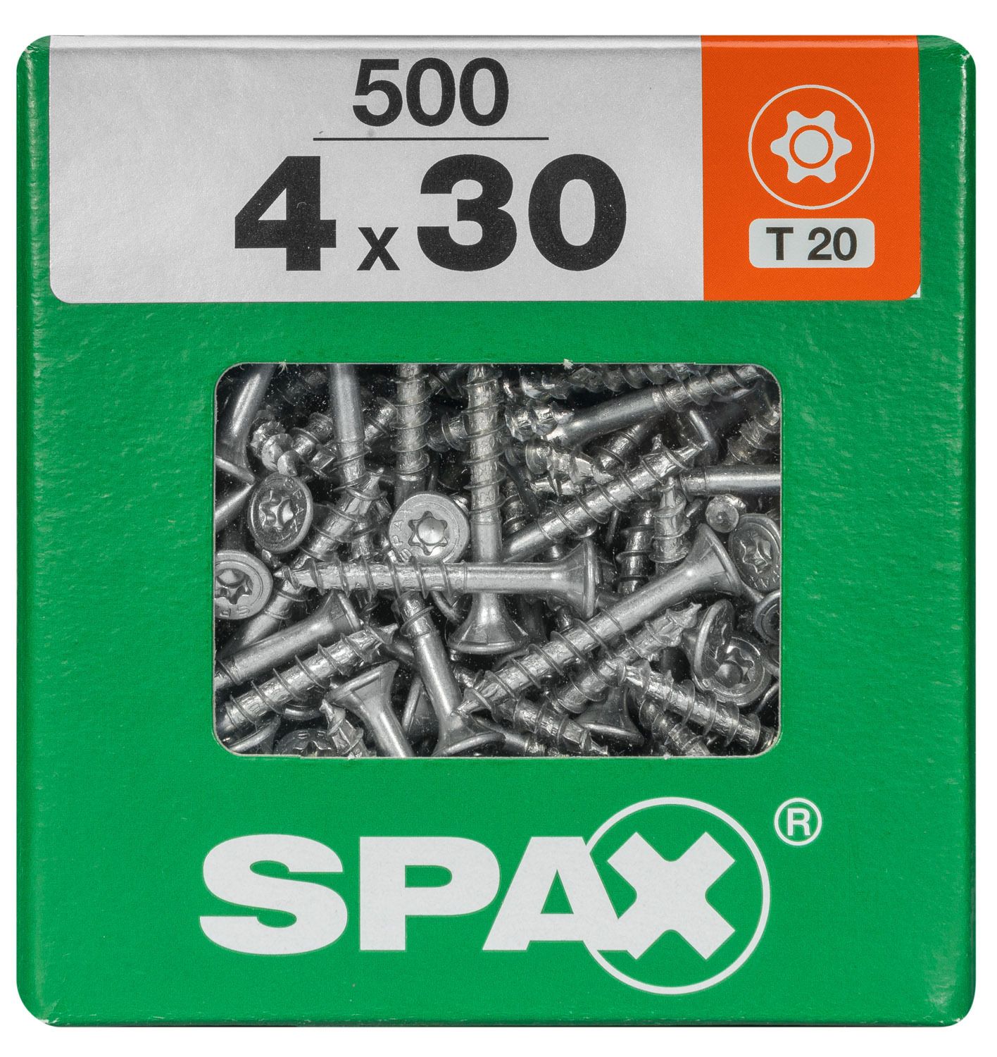 PLANA SPAX T-STAR PLUS T20 WIROX XXL 500 UD.