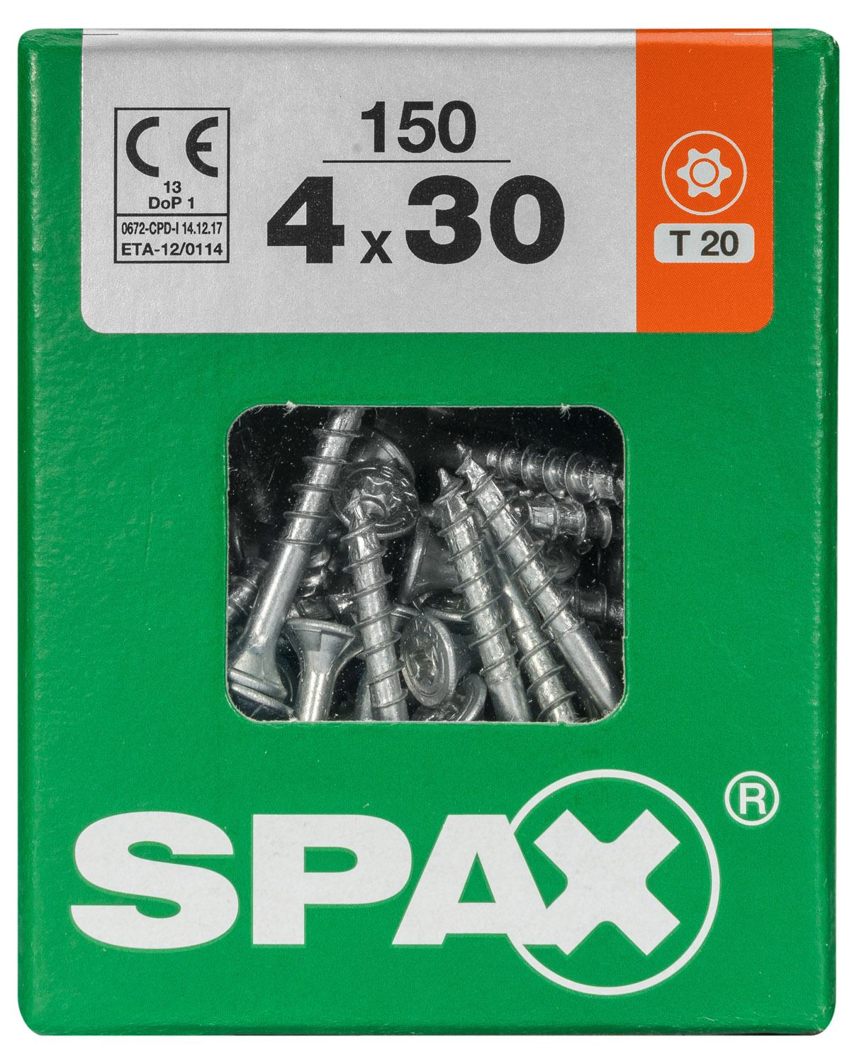 PLANA SPAX T-STAR PLUS T20 WIROX L 150 UD.