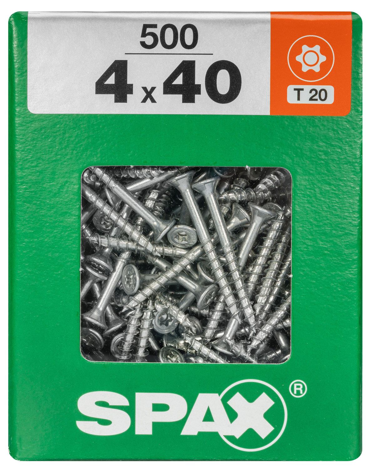 PLANA SPAX T-STAR PLUS T20 WIROX XXL 500 UD.