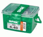 PLANA SPAX T-STAR PLUS T20 WIROX CAJA DE PLÁSTICO CON ASA S 500 UD.