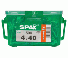 PLANA SPAX T-STAR PLUS T20 WIROX CAJA DE PLÁSTICO CON ASA S 500 UD.