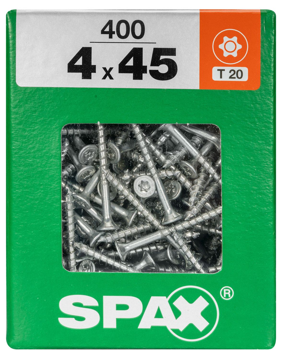 PLANA SPAX T-STAR PLUS T20 WIROX XXL 400 UD.