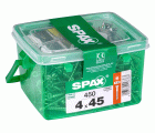 PLANA SPAX T-STAR PLUS T20 WIROX CAJA DE PLÁSTICO CON ASA S 450 UD.