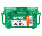 PLANA SPAX T-STAR PLUS T20 WIROX CAJA DE PLÁSTICO CON ASA S 450 UD.