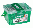 PLANA SPAX T-STAR PLUS T20 WIROX CAJA DE PLÁSTICO CON ASA S 400 UD.