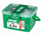 PLANA SPAX T-STAR PLUS T20 WIROX CAJA DE PLÁSTICO CON ASA S 300 UD.