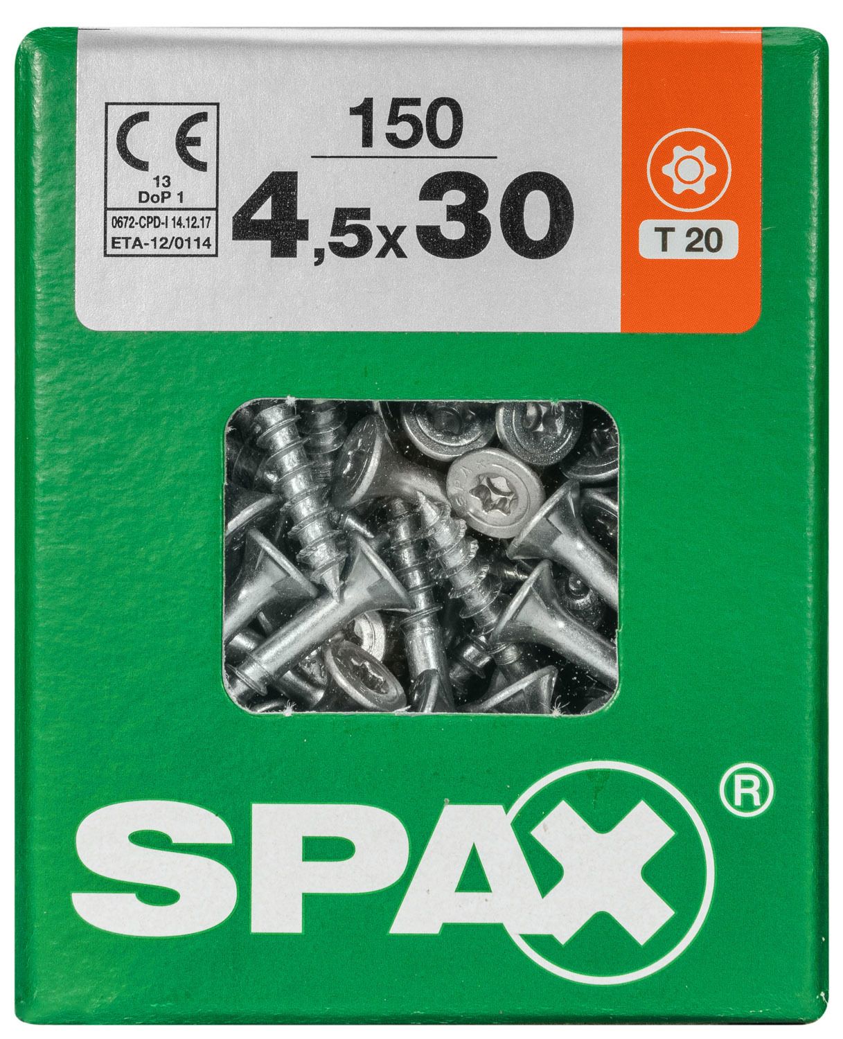 PLANA SPAX T-STAR PLUS T20 WIROX L 150 UD.