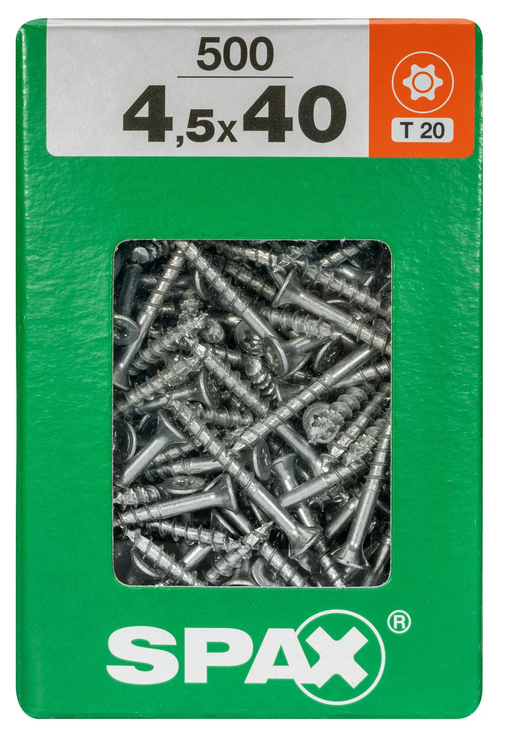 PLANA SPAX T-STAR PLUS T20 WIROX XXL 500 UD.