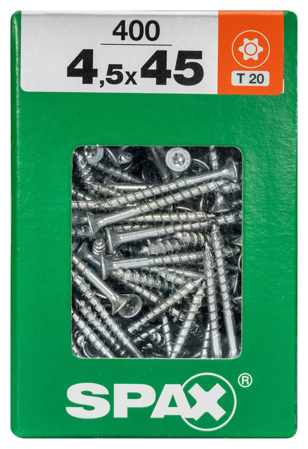 PLANA SPAX T-STAR PLUS T20 WIROX XXL 400 UD.