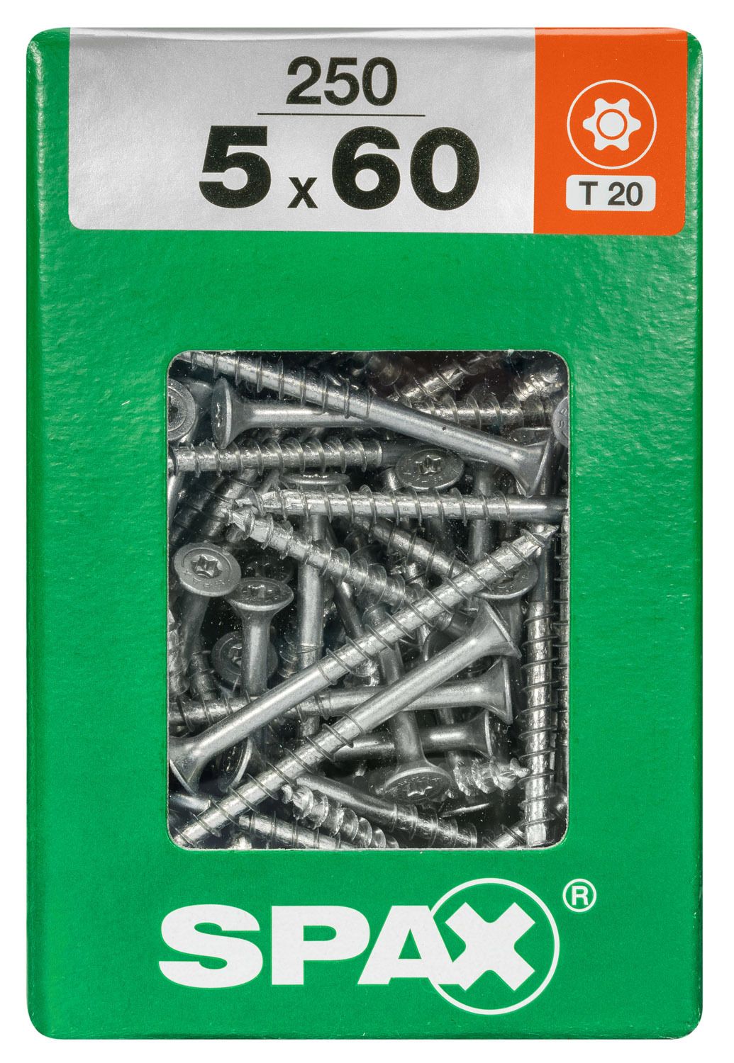 PLANA SPAX T-STAR PLUS T20 WIROX XXL 250 UD.