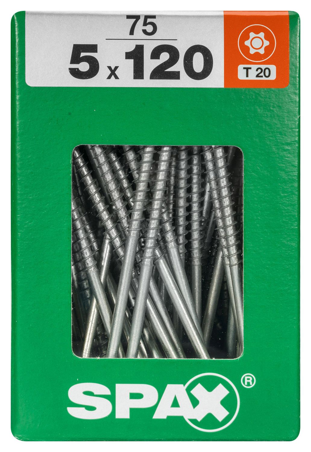 PLANA SPAX T-STAR PLUS T20 WIROX XXL 75 UD.