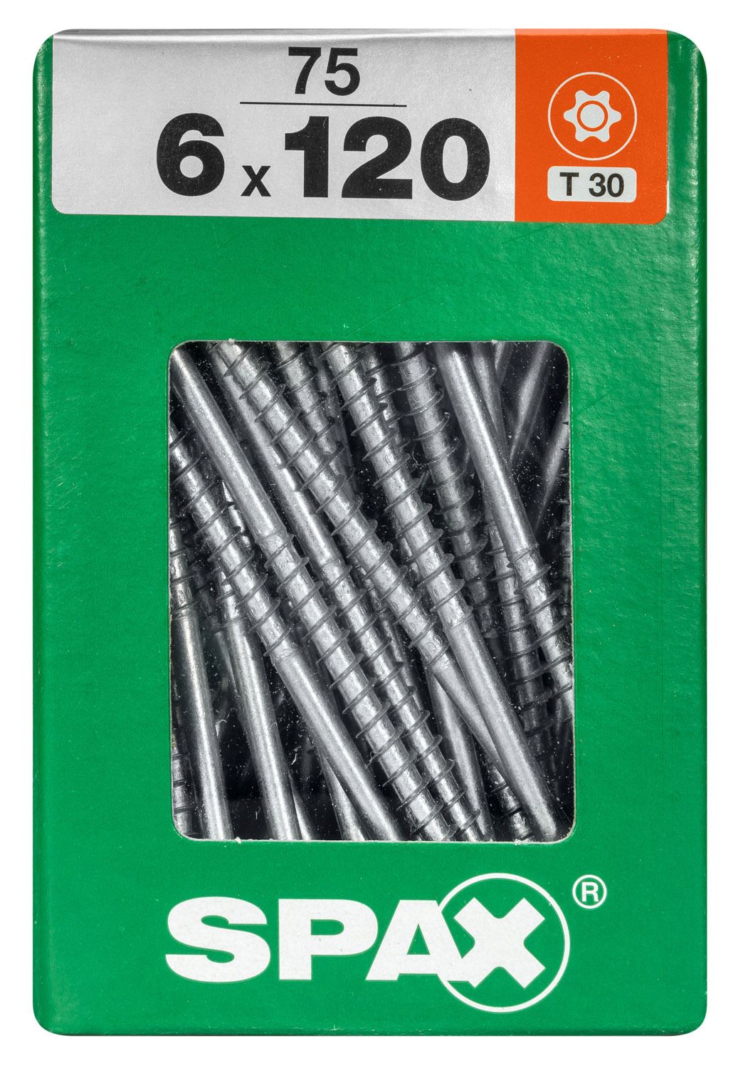 PLANA SPAX T-STAR PLUS T30 WIROX XXL 75 UD.