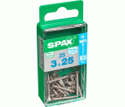 PLANA SPAX T-STAR PLUS T10 A2 INOXIDABLE S 25 UD.