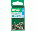 PLANA SPAX T-STAR PLUS T15 A2 INOXIDABLE S 25 UD.
