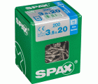 PLANA SPAX T-STAR PLUS T15 A2 INOXIDABLE L 200 UD.