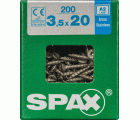 PLANA SPAX T-STAR PLUS T15 A2 INOXIDABLE L 200 UD.