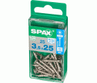 PLANA SPAX T-STAR PLUS T15 A2 INOXIDABLE S 25 UD.