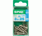 PLANA SPAX T-STAR PLUS T15 A2 INOXIDABLE S 25 UD.