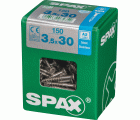 PLANA SPAX T-STAR PLUS T15 A2 INOXIDABLE L 150 UD.