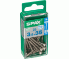 PLANA SPAX T-STAR PLUS T15 A2 INOXIDABLE S 25 UD.