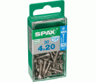 PLANA SPAX T-STAR PLUS T20 A2 INOXIDABLE S 30 UD.