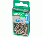 PLANA SPAX T-STAR PLUS T20 A2 INOXIDABLE S 25 UD.