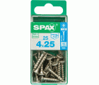 PLANA SPAX T-STAR PLUS T20 A2 INOXIDABLE S 25 UD.