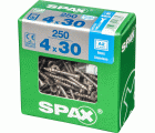 PLANA SPAX T-STAR PLUS T20 A2 INOXIDABLE XL 250 UD.