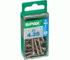 PLANA SPAX T-STAR PLUS T20 A2 INOXIDABLE S 25 UD.