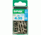 PLANA SPAX T-STAR PLUS T20 A2 INOXIDABLE S 25 UD.