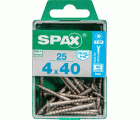 PLANA SPAX T-STAR PLUS T20 A2 INOXIDABLE M 25 UD.