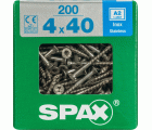 PLANA SPAX T-STAR PLUS T20 A2 INOXIDABLE XL 200 UD.